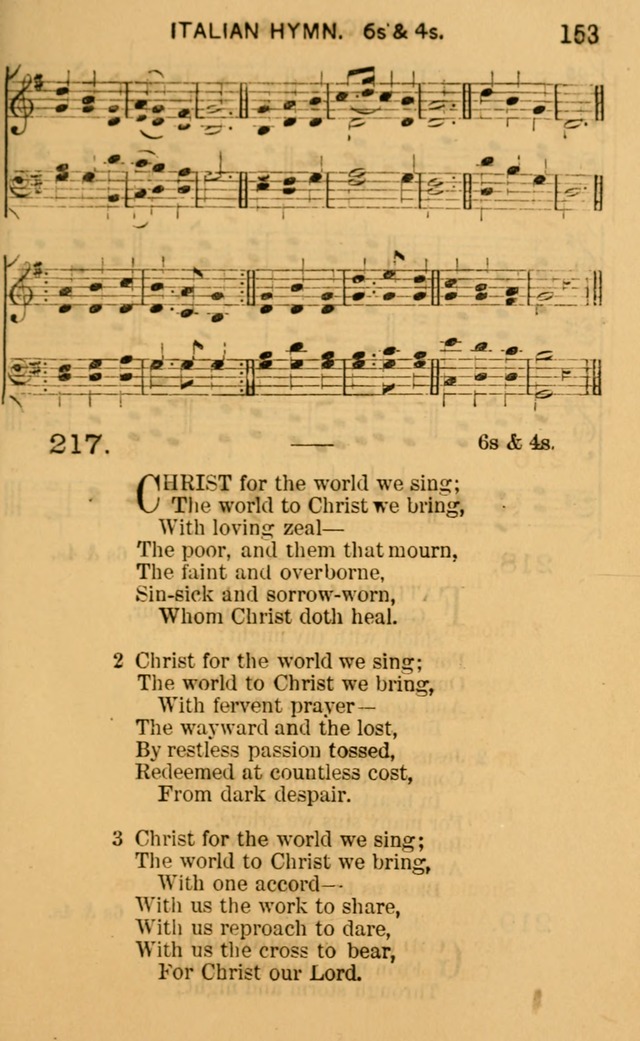 Sacred Songs for Social Worship page 153