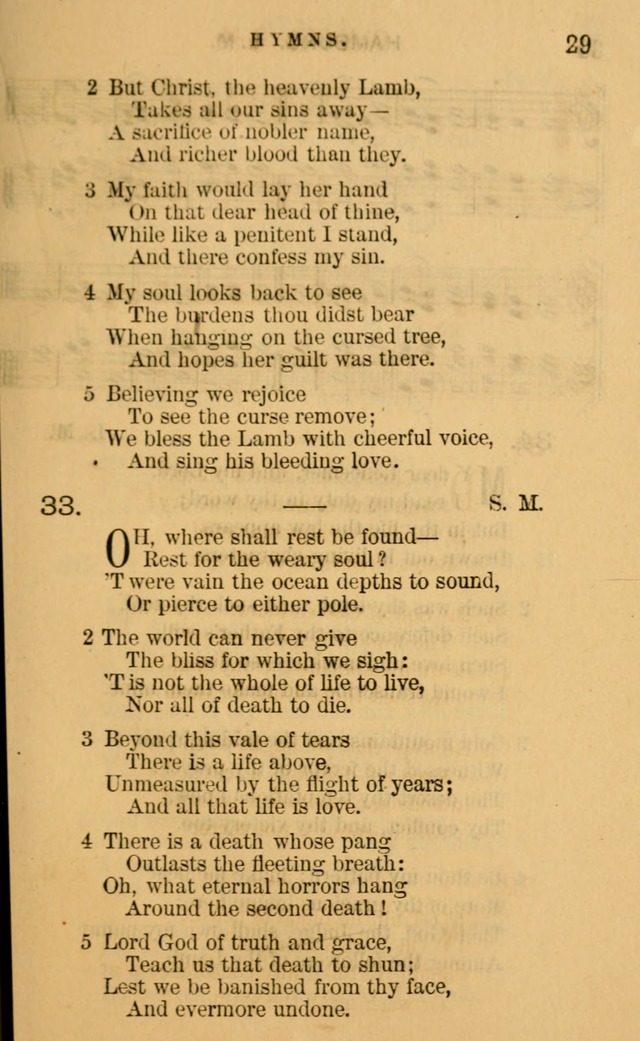 Sacred Songs for Social Worship page 29