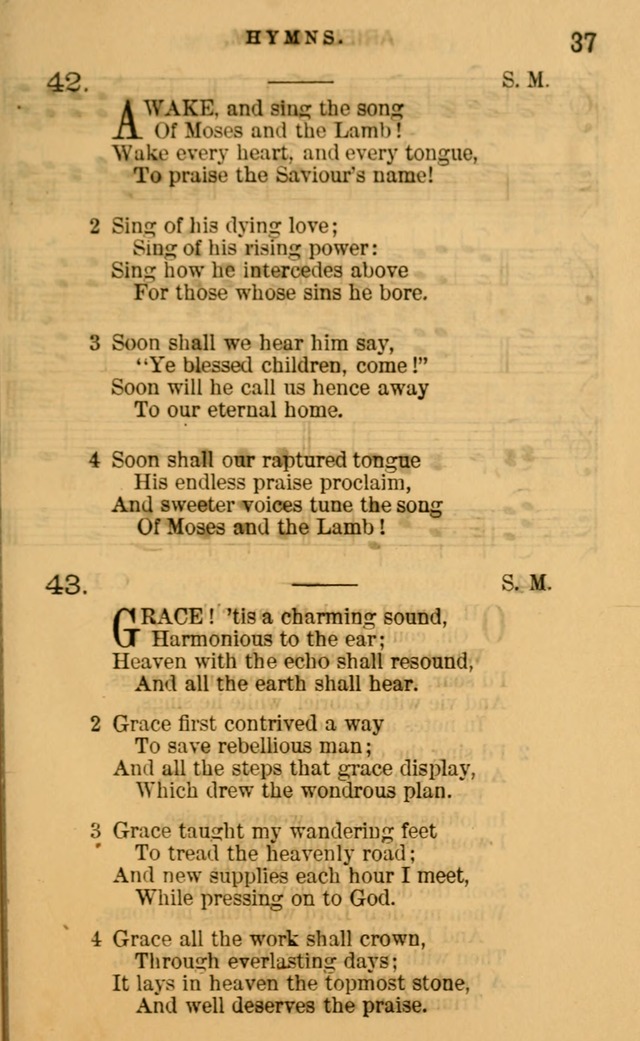 Sacred Songs for Social Worship page 37