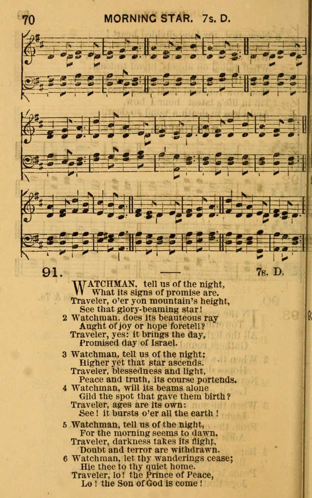 Sacred Songs for Social Worship page 70