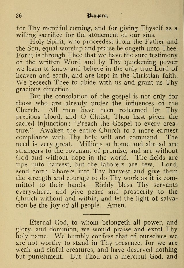 Sacred Songs: for use in inner mission work and church societies page 26