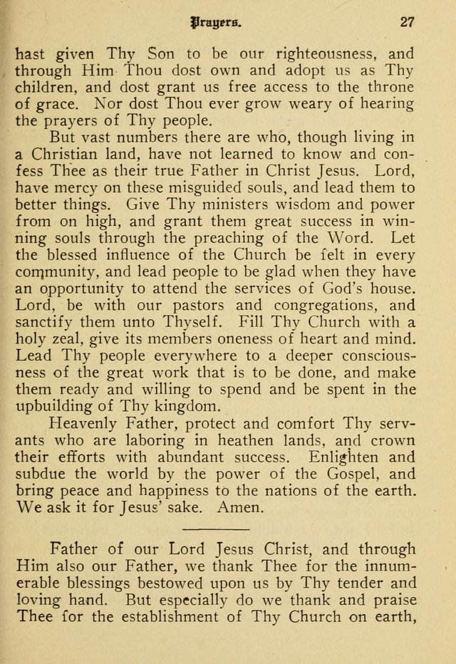 Sacred Songs: for use in inner mission work and church societies page 27