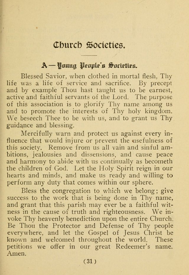 Sacred Songs: for use in inner mission work and church societies page 31