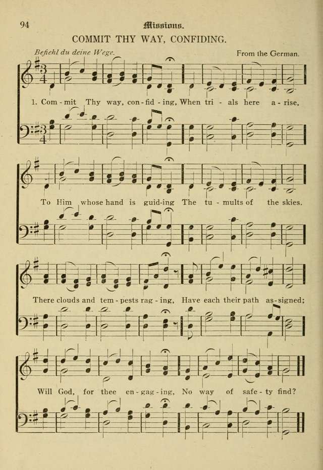 Sacred Songs: for use in inner mission work and church societies page 94