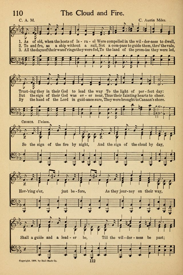 Sunday School Voices: a collection of sacred songs page 114