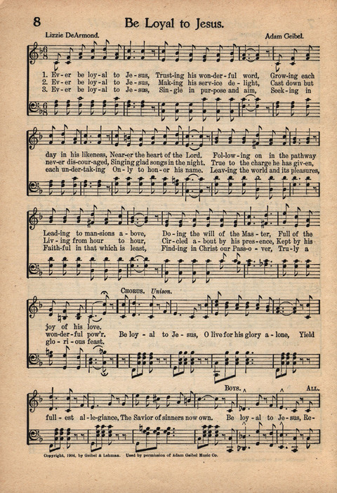 Sunday School Voices, No.2 page 8