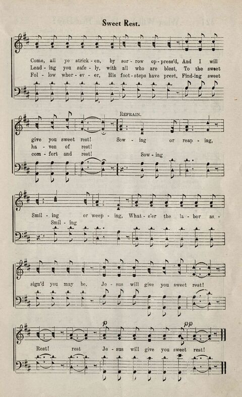Sweeter Than All Songs: containing many new songs, a number of the popular songs of to-day, with many familiar hymns; for all occasions of Christian work and worship  page 299