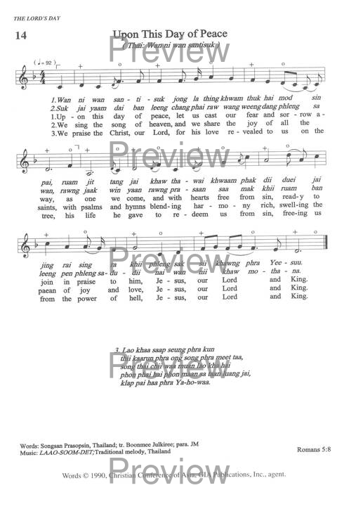 Sound the Bamboo: CCA Hymnal 2000 page 16
