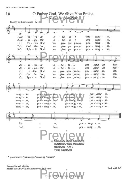 Sound the Bamboo: CCA Hymnal 2000 page 18