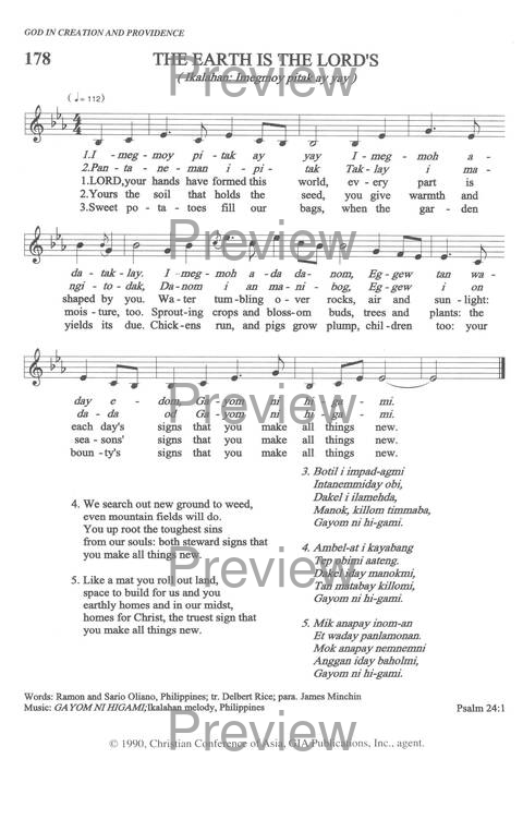 Sound the Bamboo: CCA Hymnal 2000 page 229