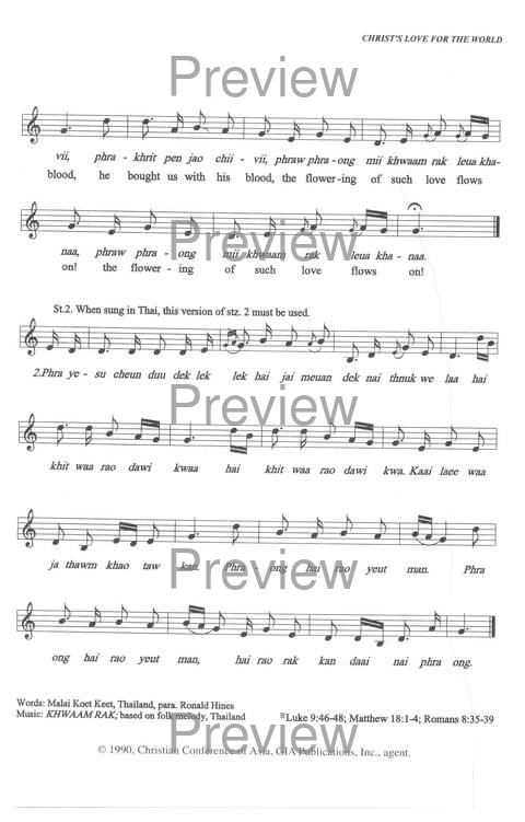 Sound the Bamboo: CCA Hymnal 2000 page 278