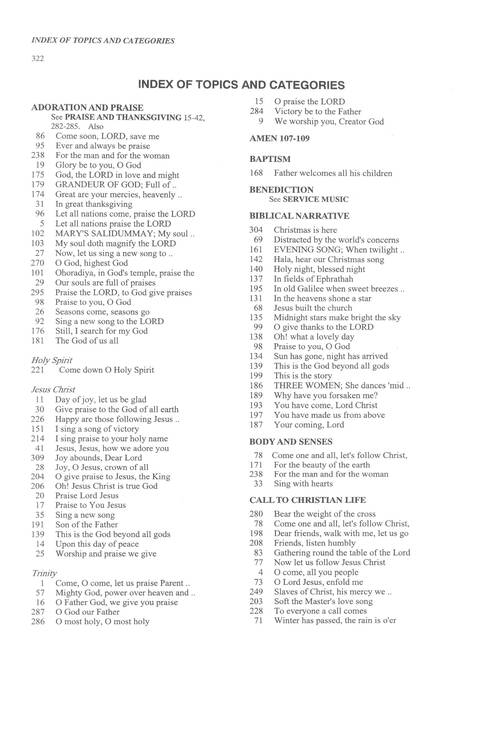 Sound the Bamboo: CCA Hymnal 2000 page 423