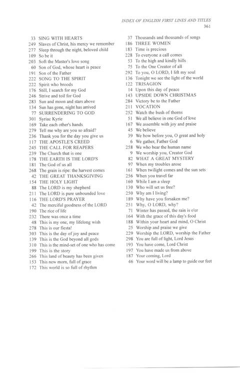 Sound the Bamboo: CCA Hymnal 2000 page 462