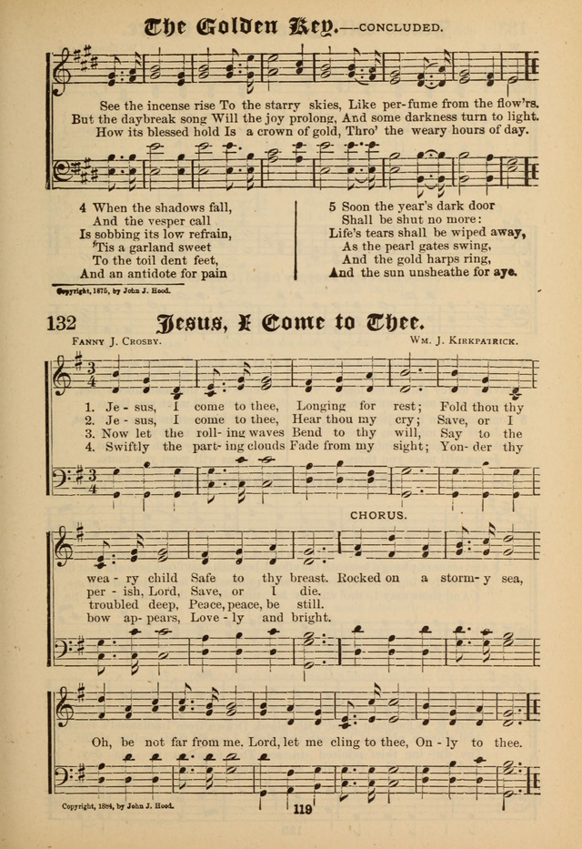 Sacred Trio: comprising Redemption Songs, Showers of Blessing, the Joyful Sound page 117
