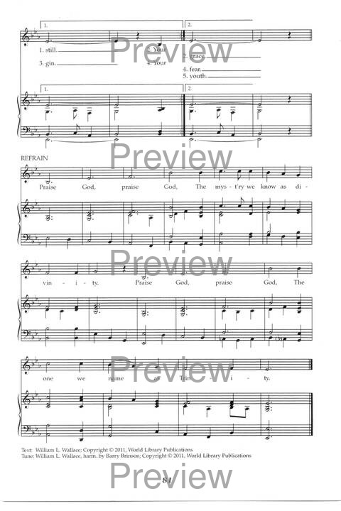 Singing the Sacred: psalms, hymns, and spiritual songs (Vol 1) page 81