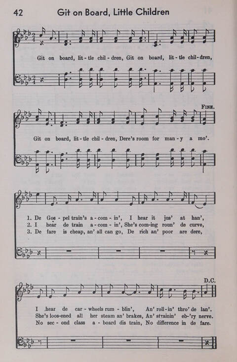 Sixty Two Southland Spirituals page 42