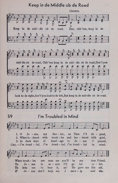 Sixty Two Southland Spirituals page 59