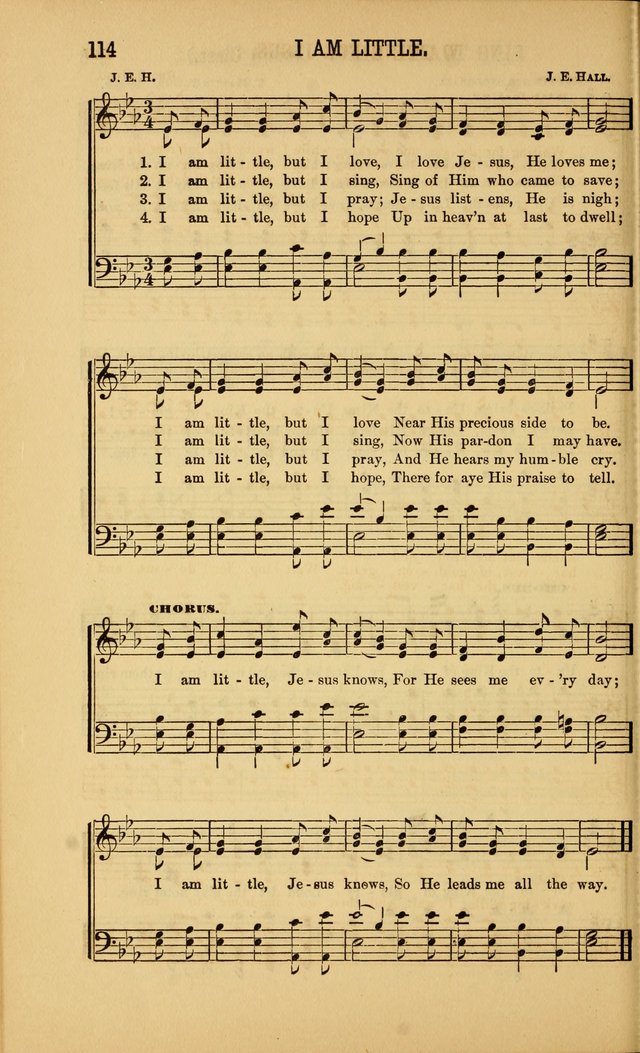 Singing on the Way: a collection of hymns and tunes for Sunday schools, social worship and congregations page 114