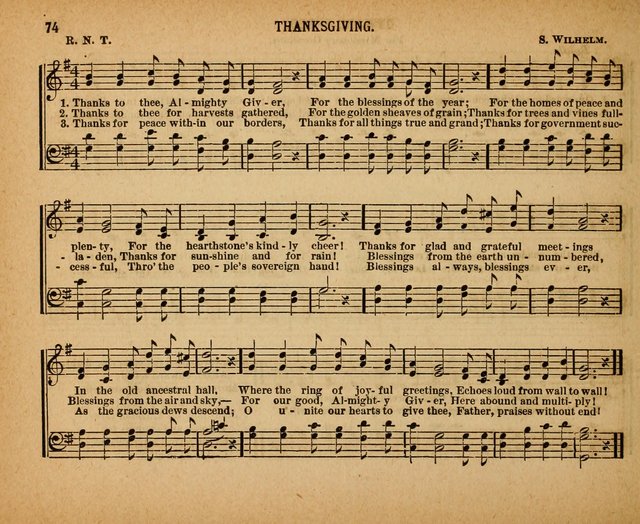 Song Worship for Sunday Schools page 73
