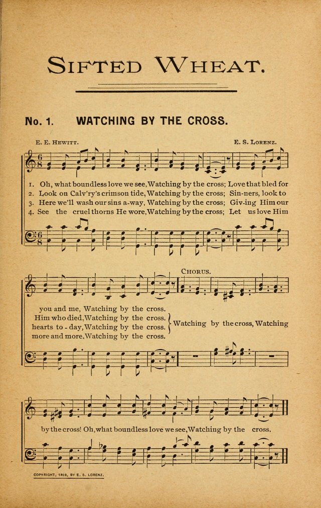Sifted Wheat: a collection of songs for Sunday schools, young people