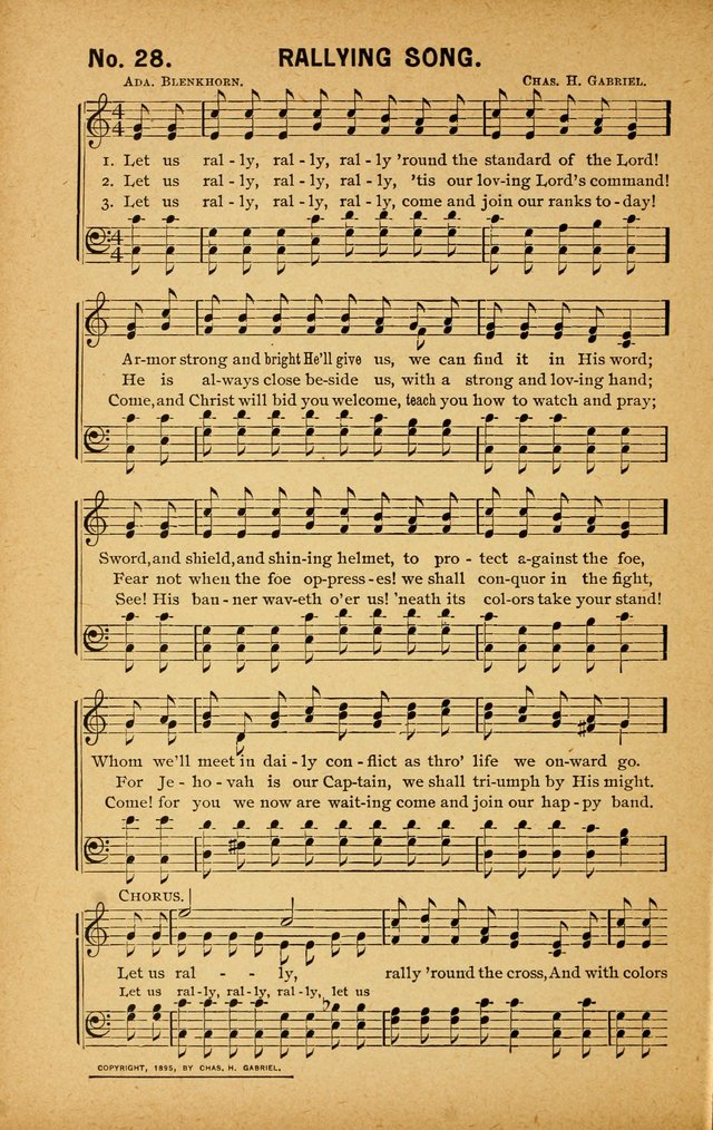 Sifted Wheat: a collection of songs for Sunday schools, young people