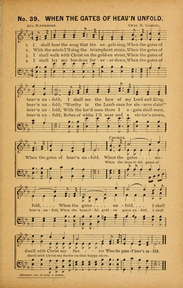 Sifted Wheat: a collection of songs for Sunday schools, young people