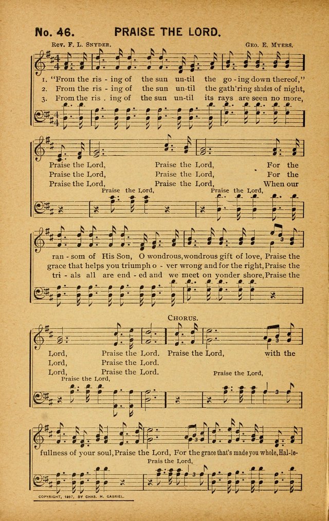 Sifted Wheat: a collection of songs for Sunday schools, young people