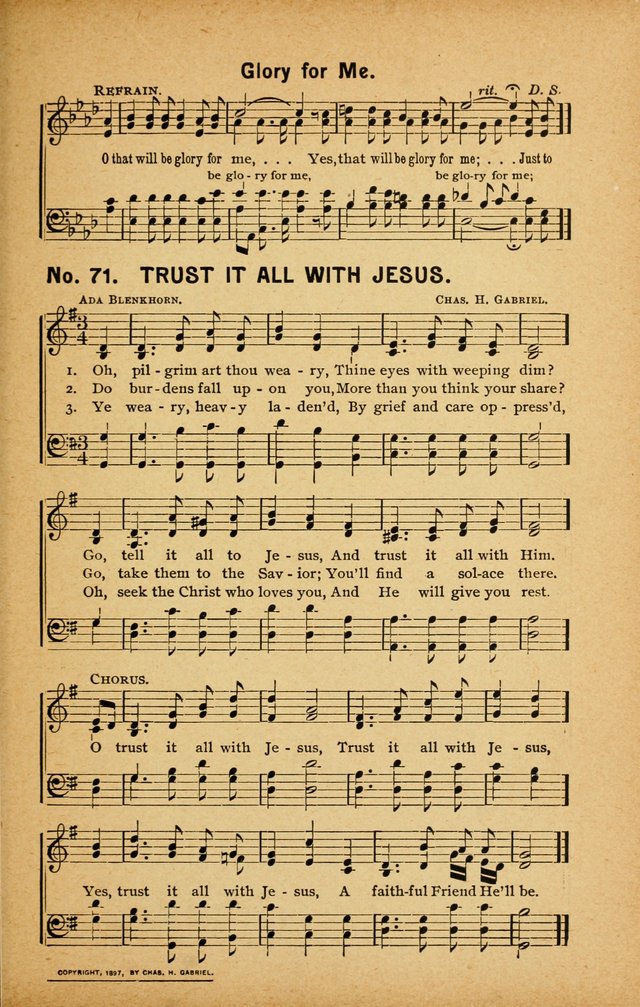 Sifted Wheat: a collection of songs for Sunday schools, young people