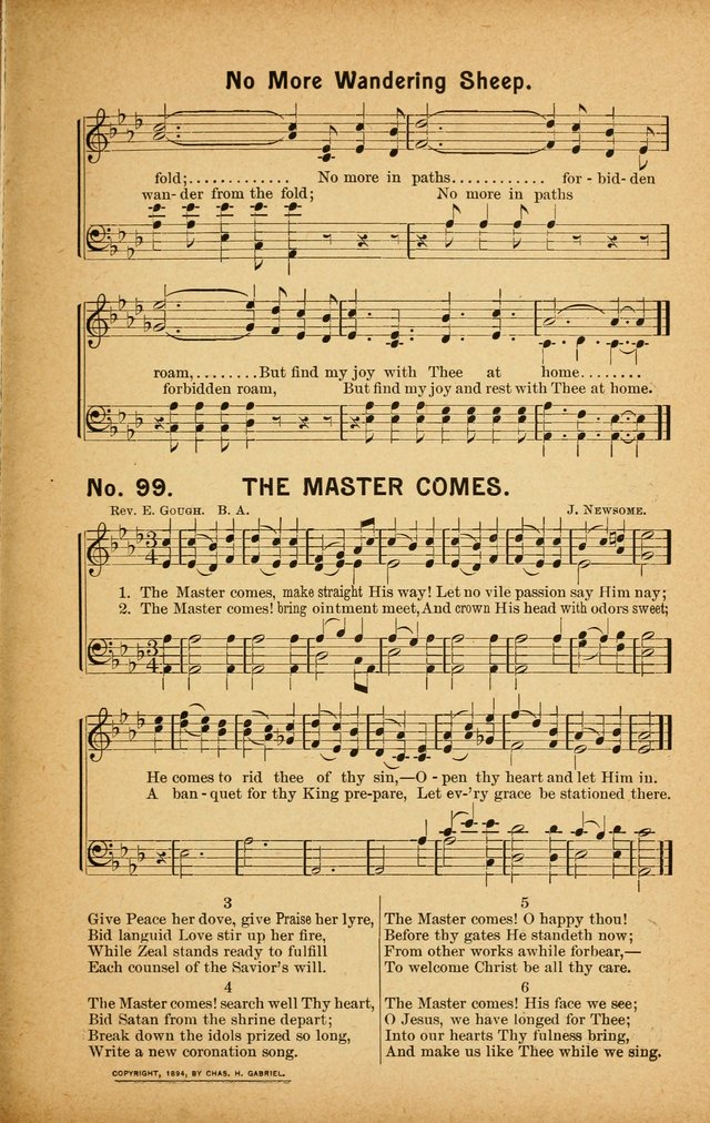 Sifted Wheat: a collection of songs for Sunday schools, young people