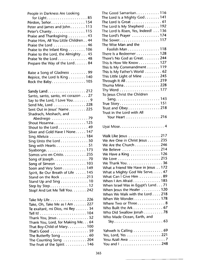 Sing With Me page 359