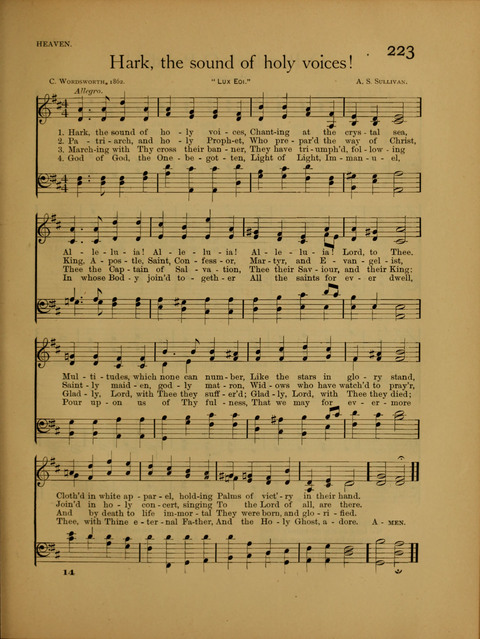 Songs of Worship: for the Sunday School page 203