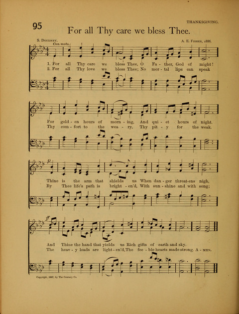 Songs of Worship: for the Sunday School page 88