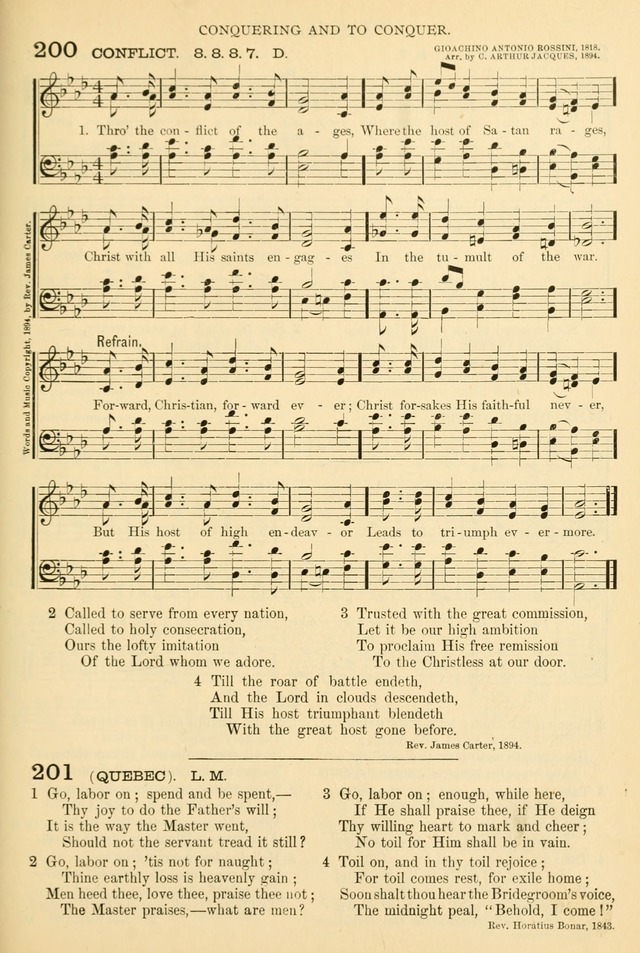 Songs of Work and Worship: a collection of hymns and tunes for devotional and evangelistic meetings page 124