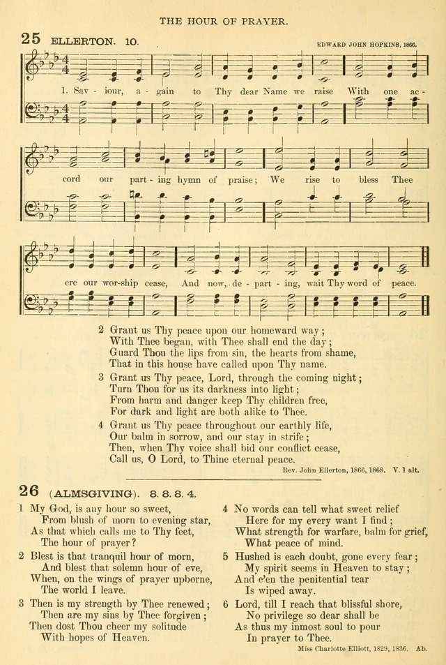 Songs of Work and Worship: a collection of hymns and tunes for devotional and evangelistic meetings page 23