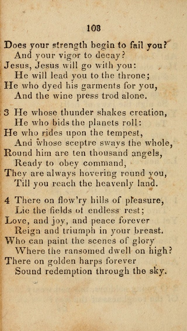 Songs of Zion, Being a New Selection of Hymns, Designed for Revival and Social Meetings page 113