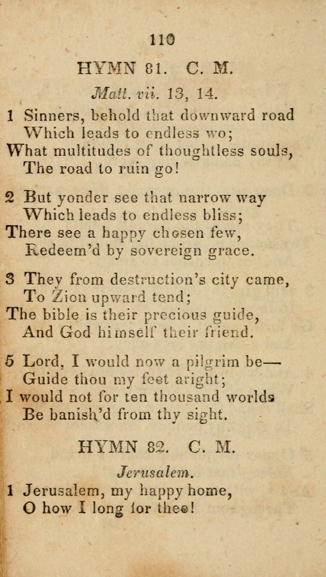 Songs of Zion, Being a New Selection of Hymns, Designed for Revival and Social Meetings page 115