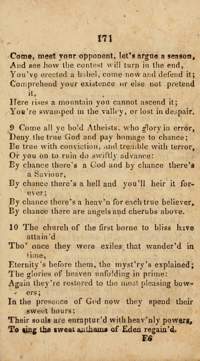 Songs of Zion, Being a New Selection of Hymns, Designed for Revival and Social Meetings page 180