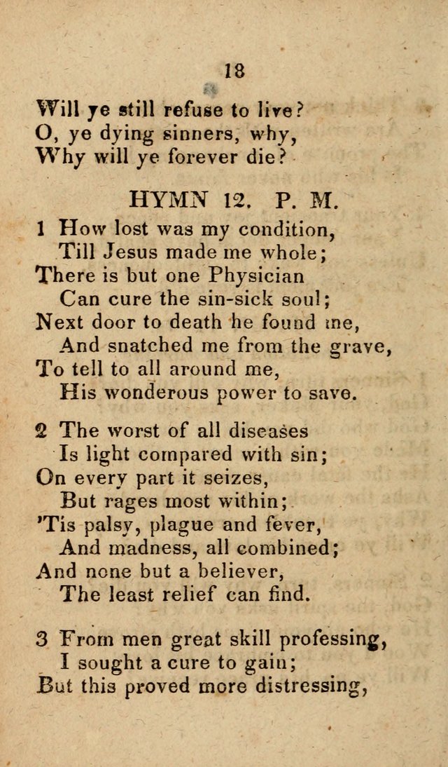 Songs of Zion, Being a New Selection of Hymns, Designed for Revival and Social Meetings page 23