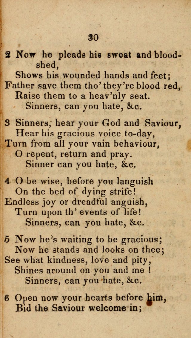 Songs of Zion, Being a New Selection of Hymns, Designed for Revival and Social Meetings page 35