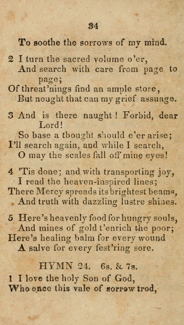 Songs of Zion, Being a New Selection of Hymns, Designed for Revival and Social Meetings page 39