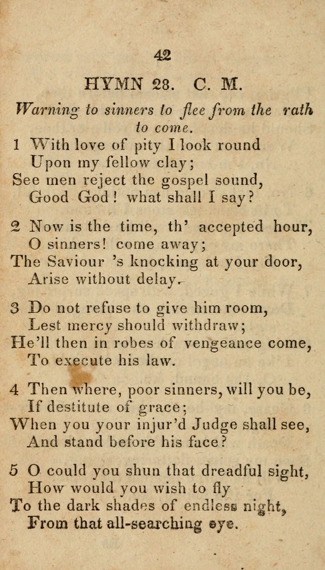 Songs of Zion, Being a New Selection of Hymns, Designed for Revival and Social Meetings page 47