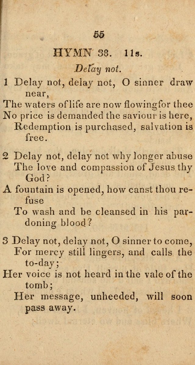 Songs of Zion, Being a New Selection of Hymns, Designed for Revival and Social Meetings page 60