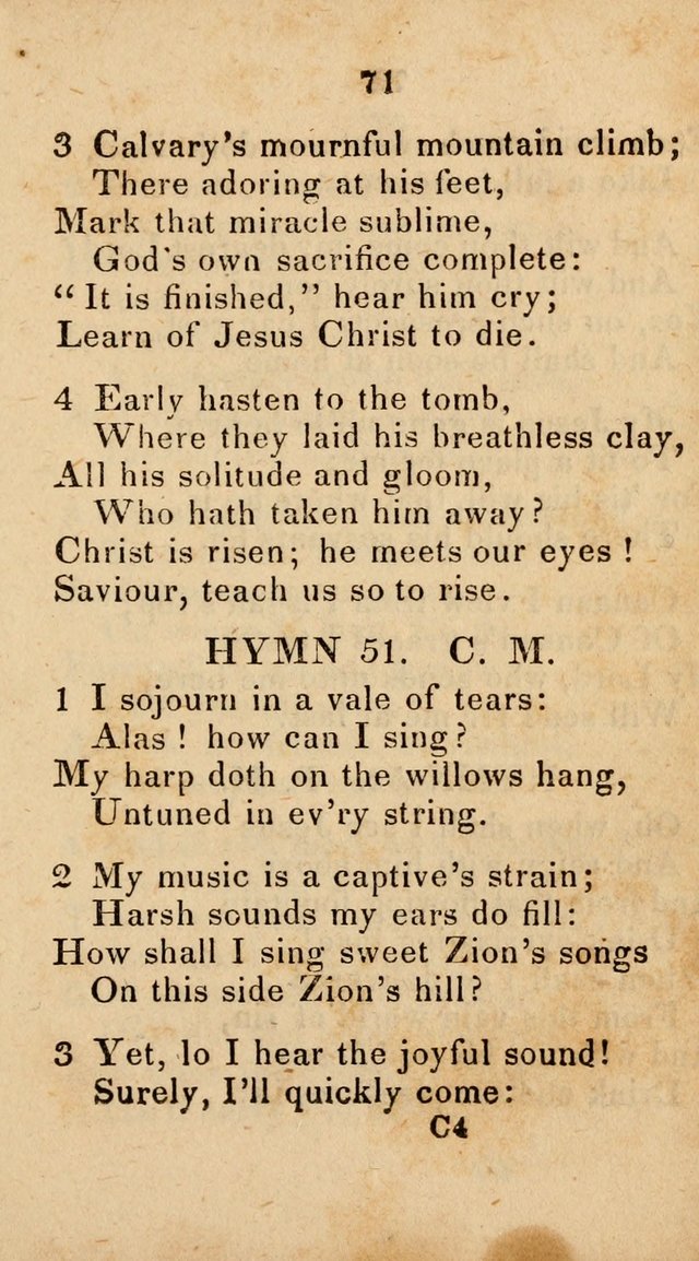 Songs of Zion, Being a New Selection of Hymns, Designed for Revival and Social Meetings page 76