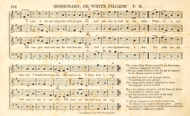 A Selection of Plain Tunes, Set Pieces, and Anthems from Indian Melodies page 105
