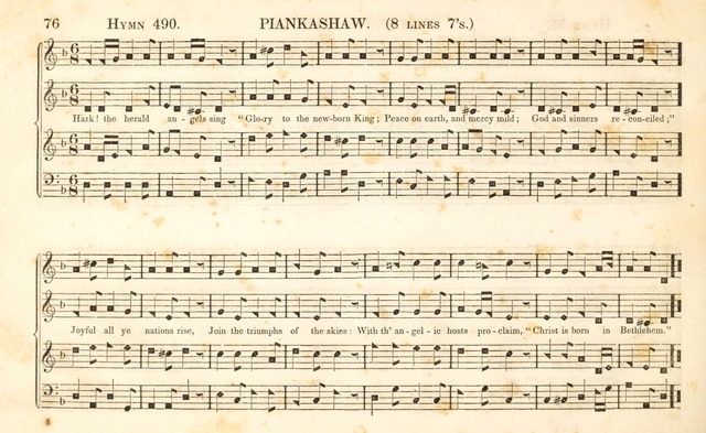 A Selection of Plain Tunes, Set Pieces, and Anthems from Indian Melodies page 77