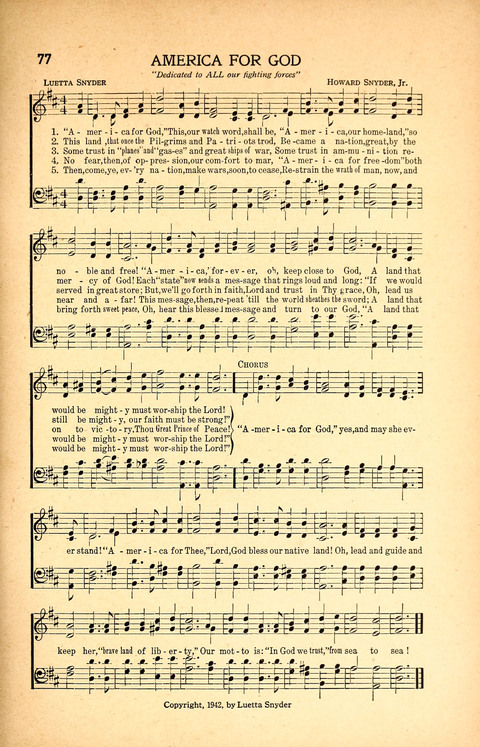 Songs of Abounding Love page 77