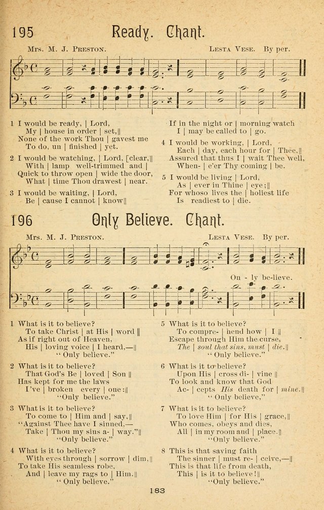 Songs of the Covenant: for the Sabbath School, Prayer Meetings, etc. page 182