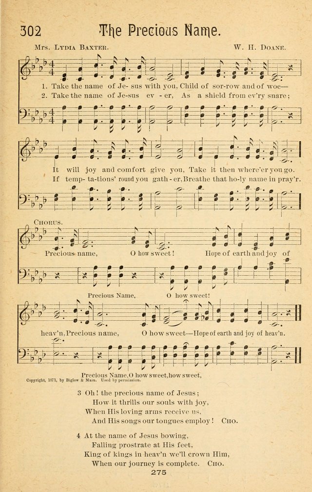 Songs of the Covenant: for the Sabbath School, Prayer Meetings, etc. page 274