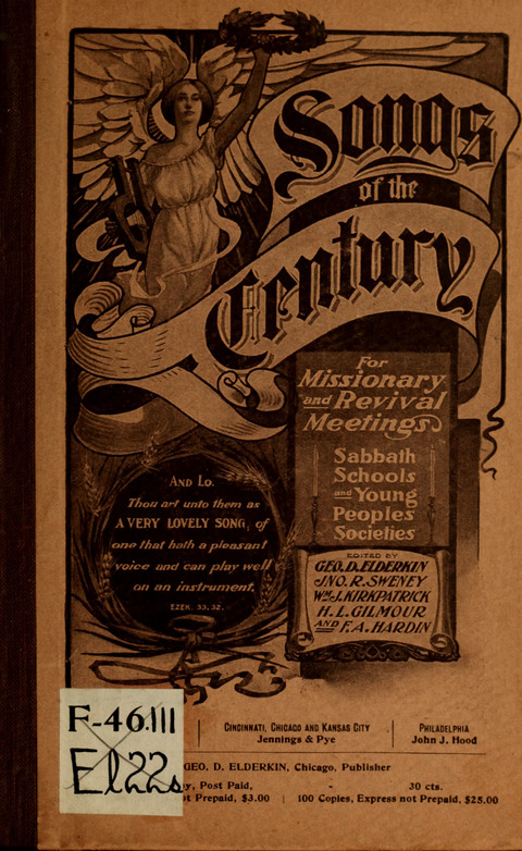Songs of the Century page cover