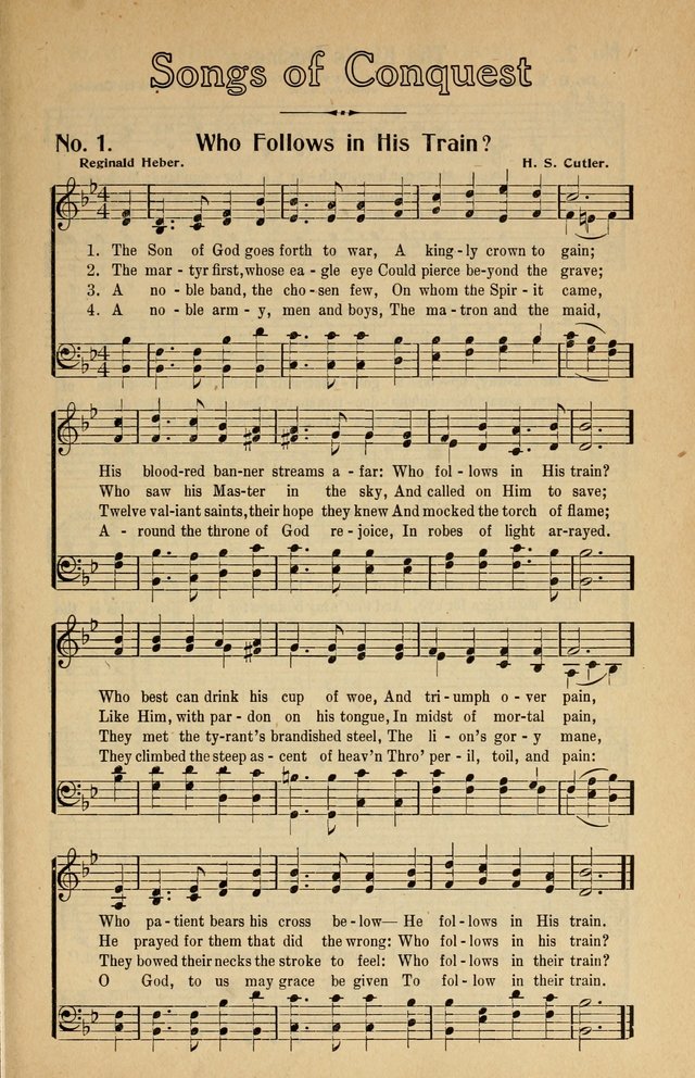 Songs of Conquest page 1